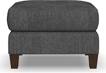 sinclair gray ottoman   