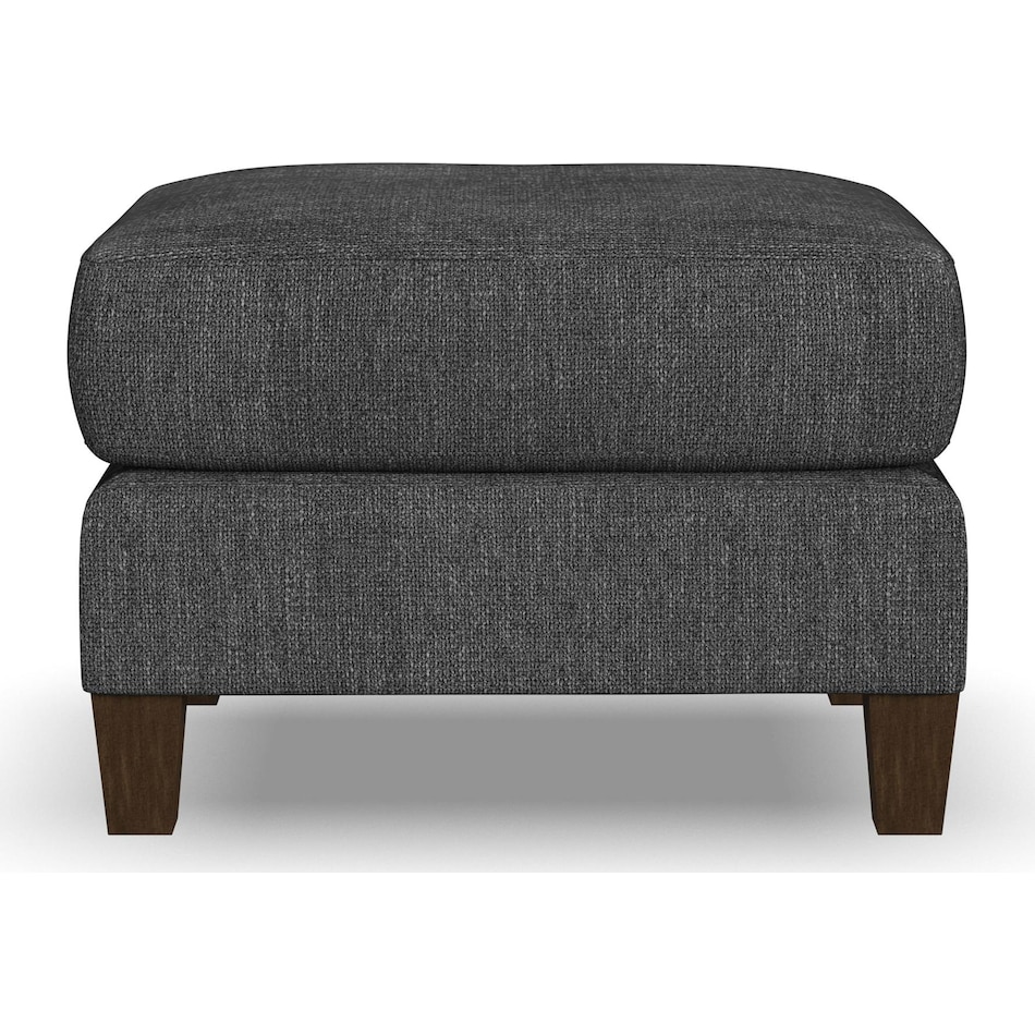 sinclair gray ottoman   