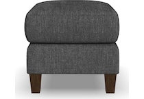 sinclair gray ottoman   