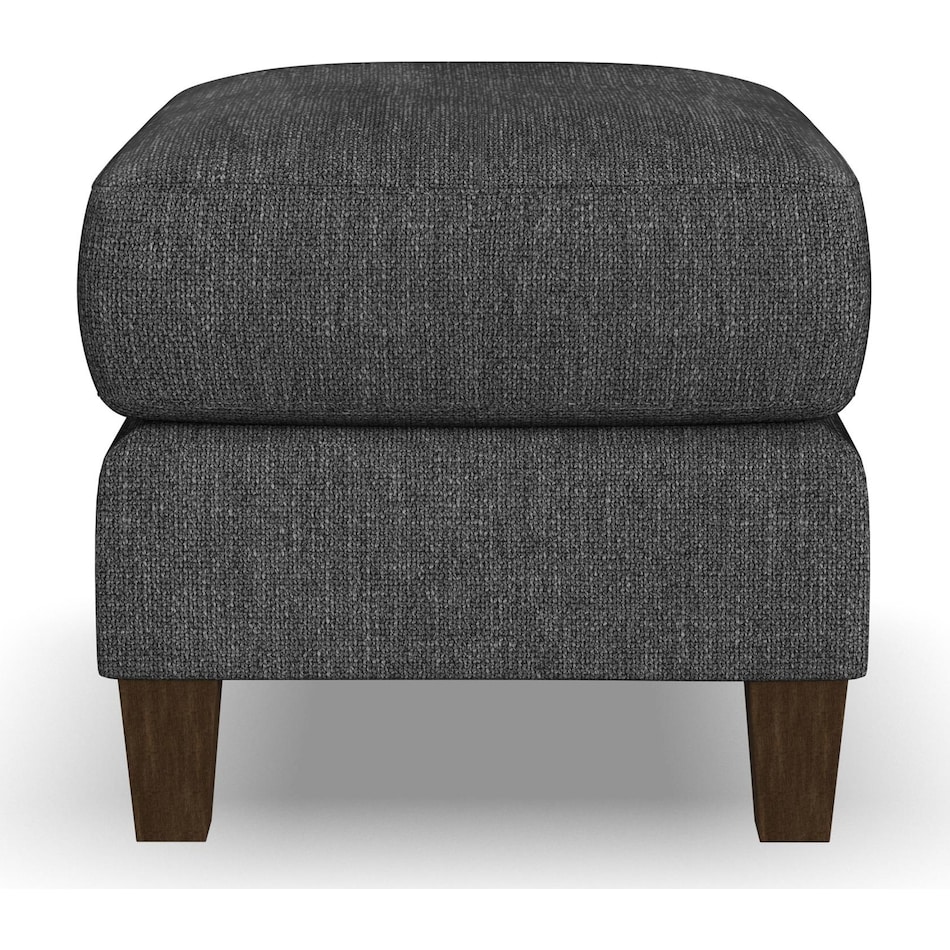 sinclair gray ottoman   