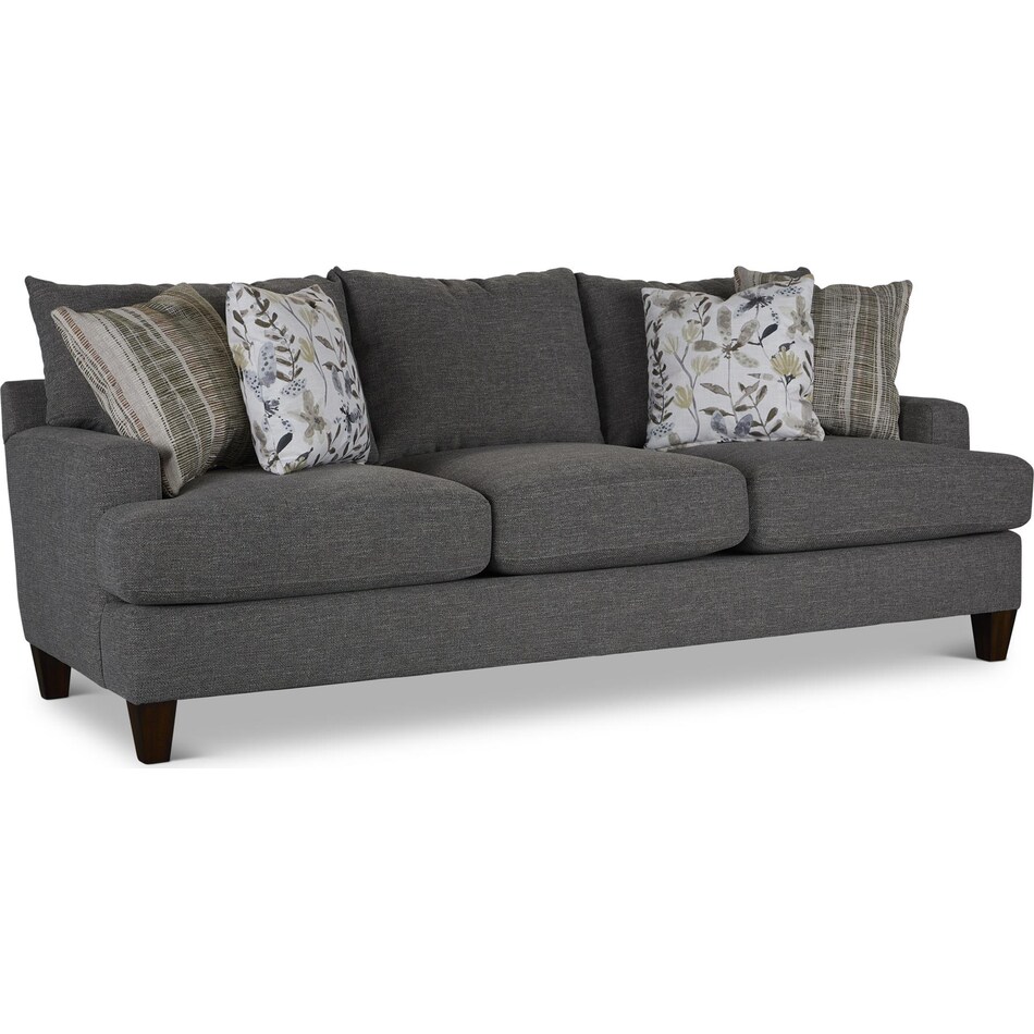 sinclair gray sofa   