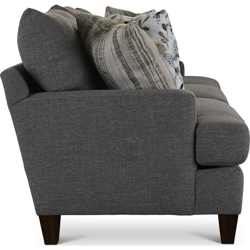 sinclair gray sofa   