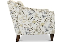 sinclair multicolor floral accent chair   