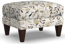 sinclair multicolor ottoman   
