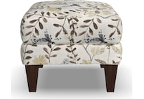sinclair multicolor ottoman   