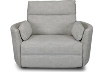 sloane xl beige power recliner   