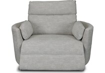 sloane xl beige power recliner   