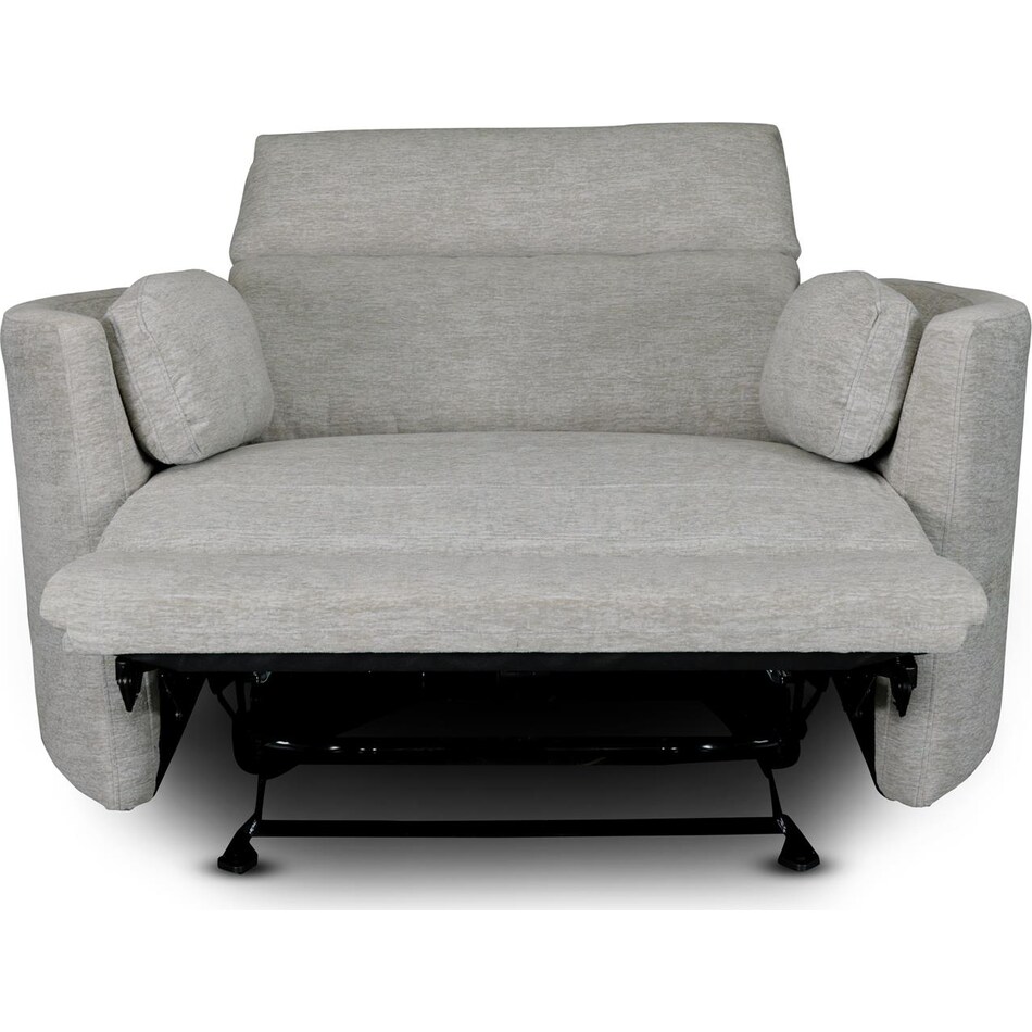 sloane xl beige power recliner   