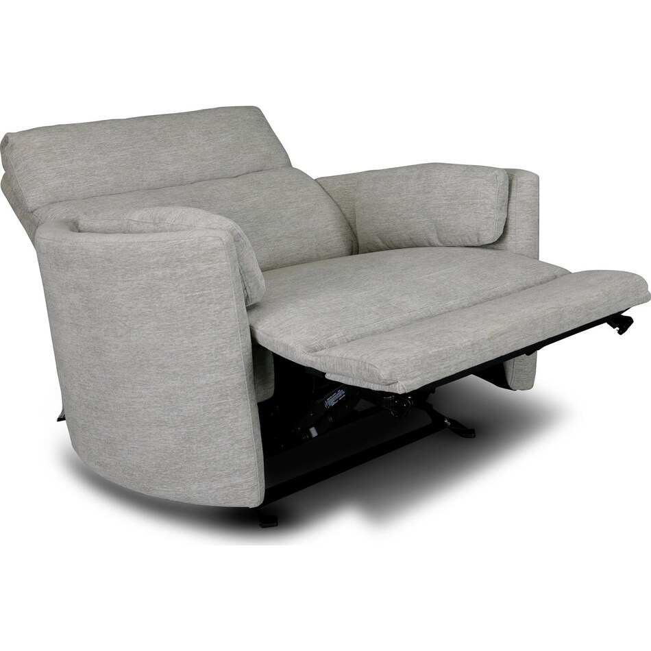 sloane xl beige power recliner   