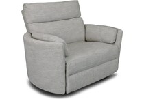 sloane xl beige power recliner   