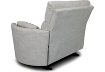 sloane xl beige power recliner   