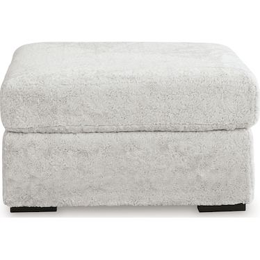 SNODOODLE OVERSIZED ACCENT OTTOMAN