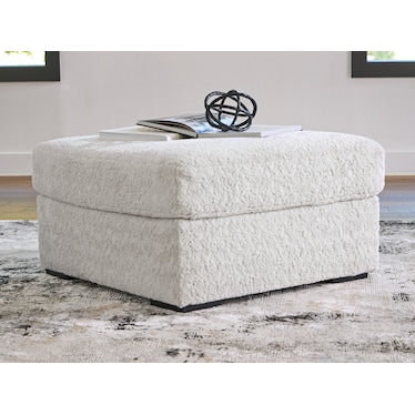 SNODOODLE OVERSIZED ACCENT OTTOMAN