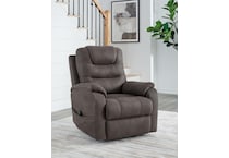 snowfield grey lift recliner   