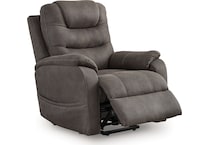 snowfield gunmetal lift recliner   