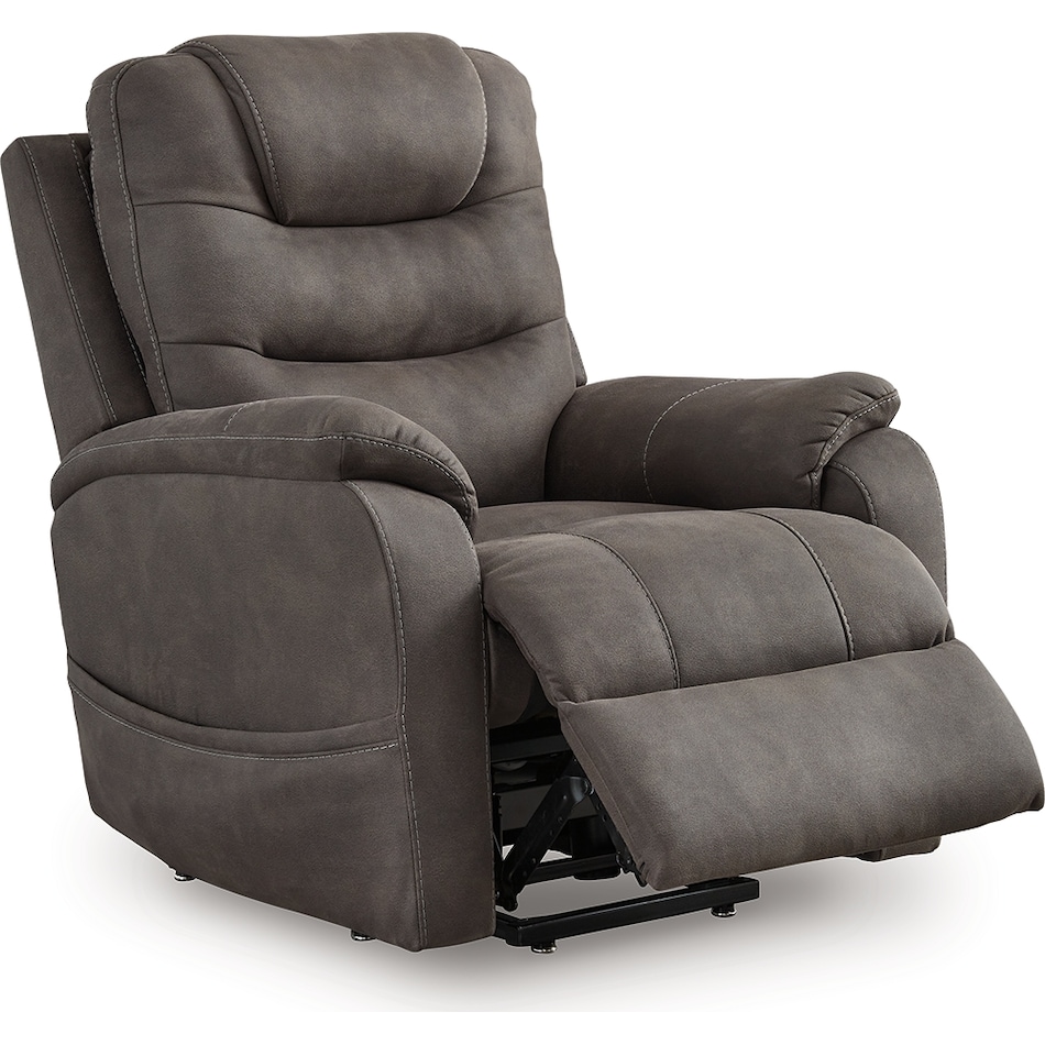 snowfield gunmetal lift recliner   