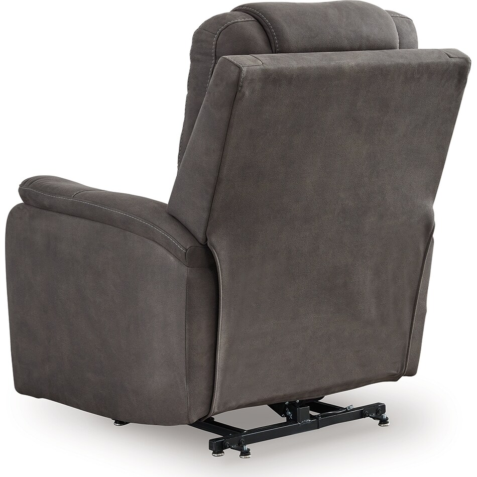 snowfield gunmetal lift recliner   