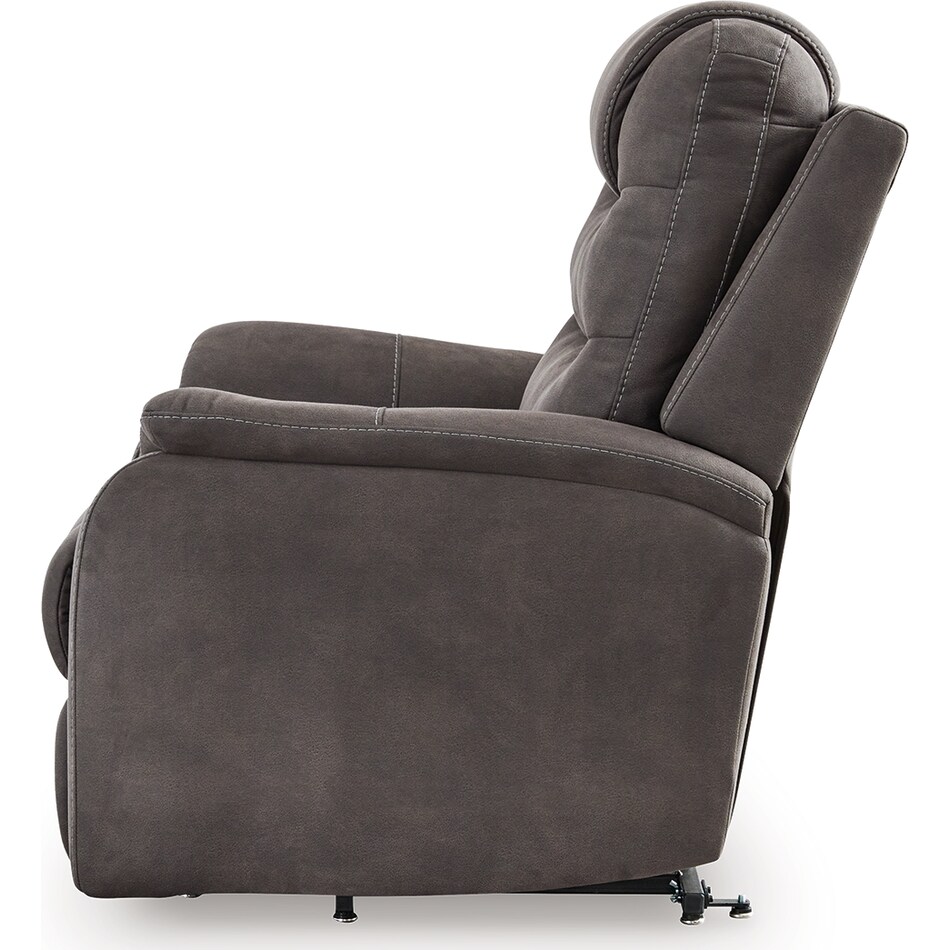 snowfield gunmetal lift recliner   