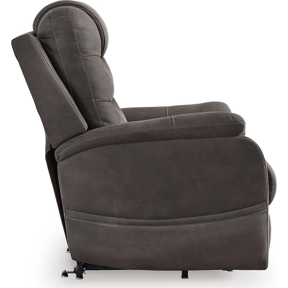 snowfield gunmetal lift recliner   