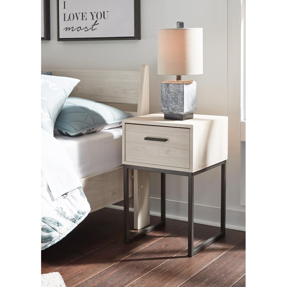 socalle light natural nightstand   