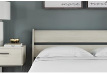 socalle light natural queen headboard   