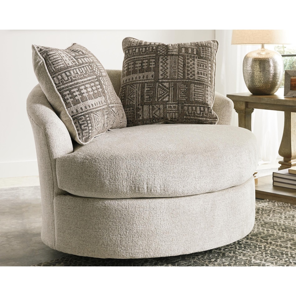 soletren white accent chair   