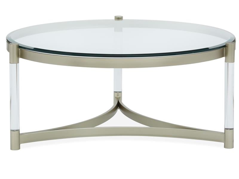 SONYA GLASS TOP COCKTAIL TABLE | Morris