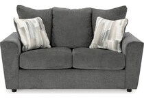 stairatt gravel loveseat   