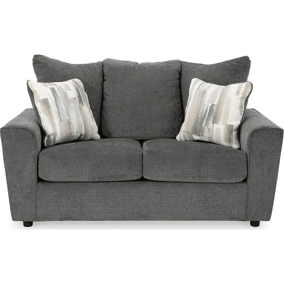 stairatt gravel loveseat   