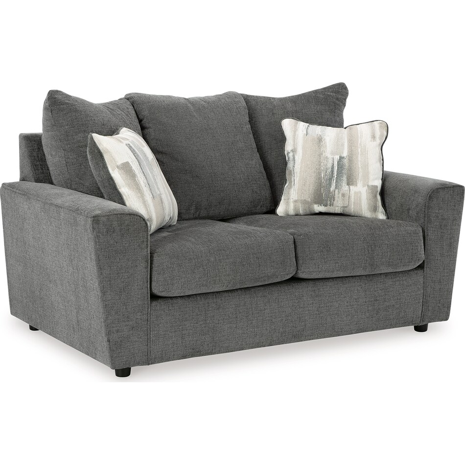stairatt gravel loveseat   