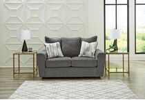 stairatt gravel loveseat   