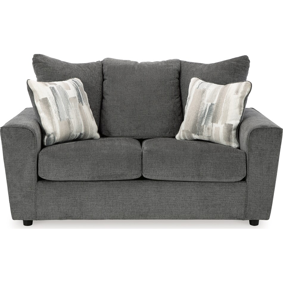 stairatt gravel loveseat   