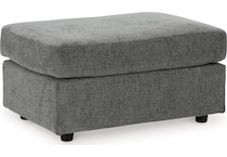 stairatt gravel ottoman   