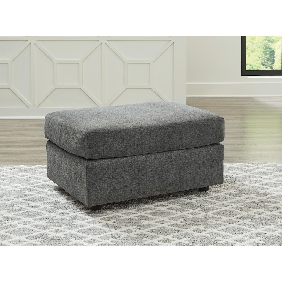 stairatt gravel ottoman   