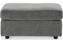 stairatt gravel ottoman   
