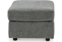 stairatt gravel ottoman   