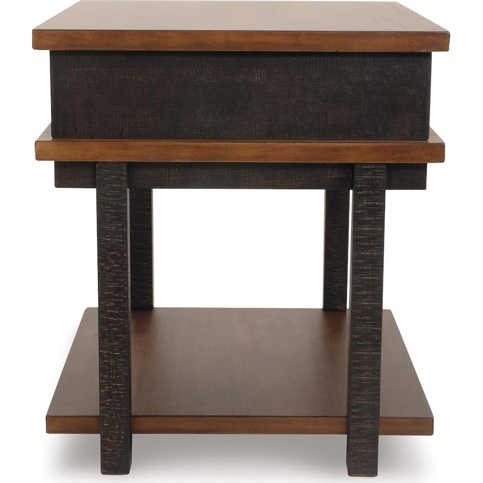 stanah two tone end table   