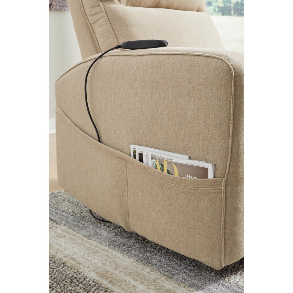 starganza taupe lift recliner   