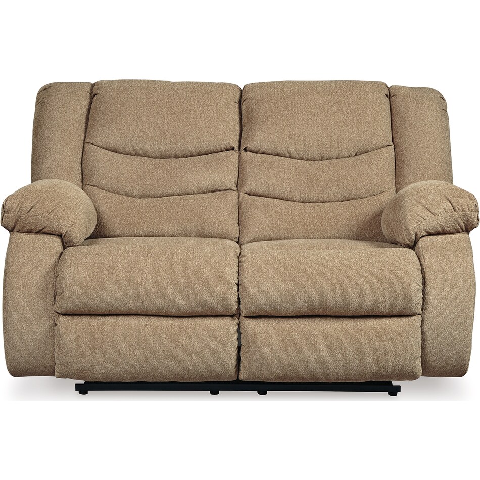 stark mocha reclining loveseat   