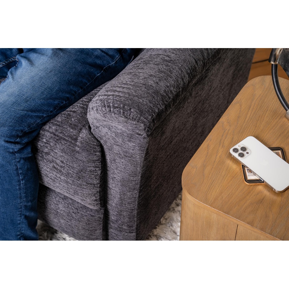 stassi grey swivel glider recliner   