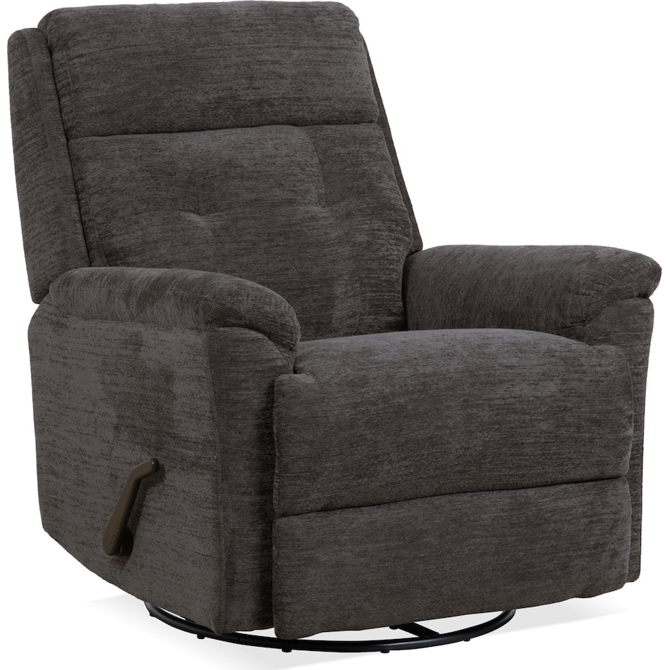 stassi steel swivel glider recliner   