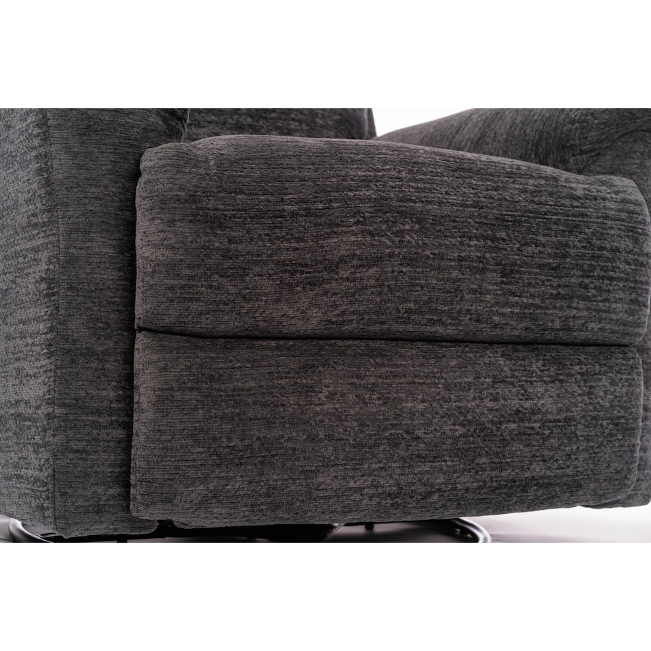 stassi steel swivel glider recliner   