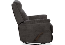 stassi steel swivel glider recliner   