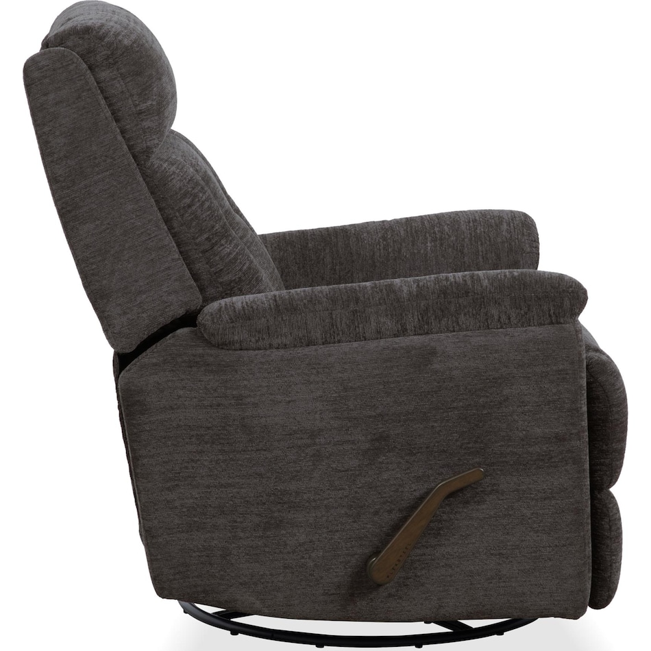 stassi steel swivel glider recliner   