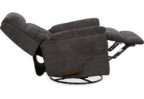 stassi steel swivel glider recliner   