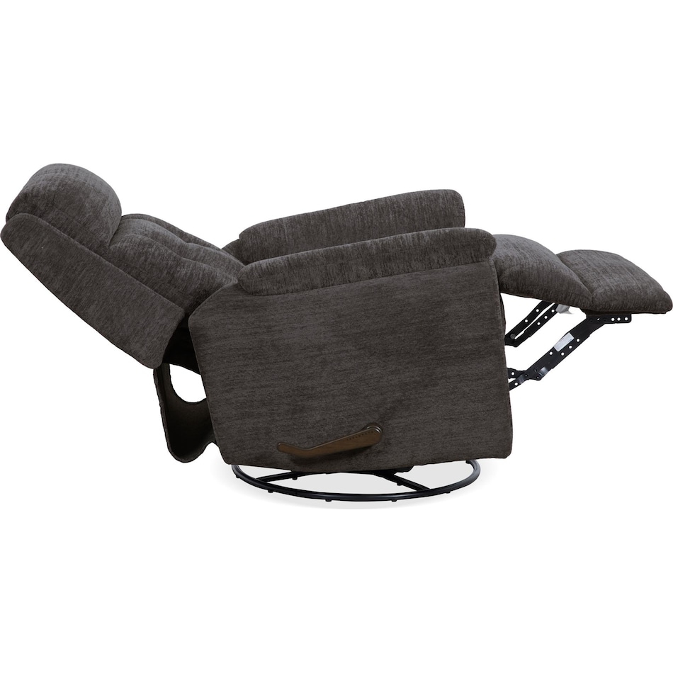 stassi steel swivel glider recliner   