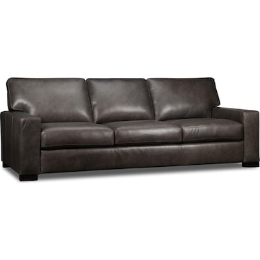 STEVEN LEATHER SOFA