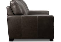 steven grey leather sofa   