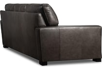 steven grey leather sofa   