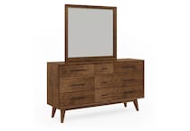 stockholm warm brown mirror   